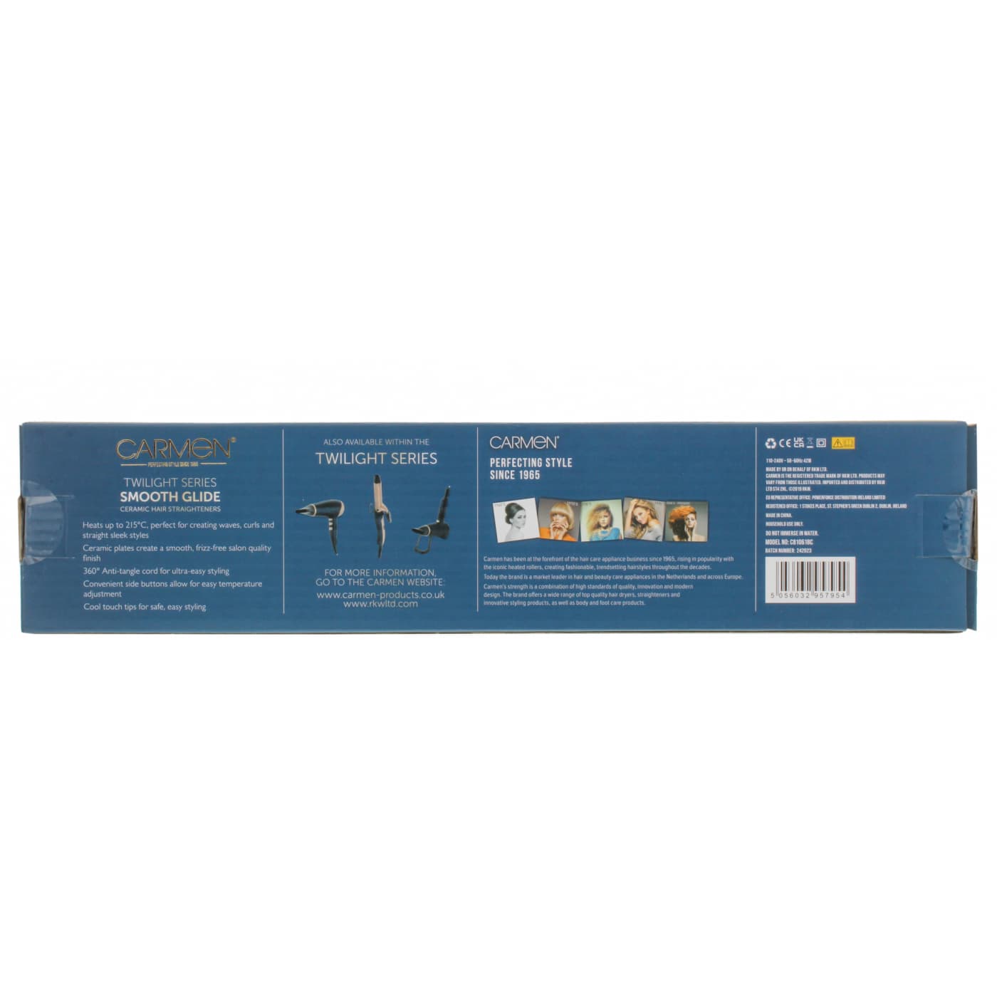 CARMEN HAIR STRAIGHTENER C81061BC