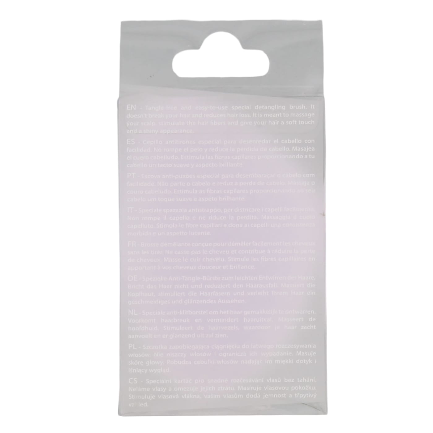 DESSATA D/LING BRUSH SML PURP & WHITE