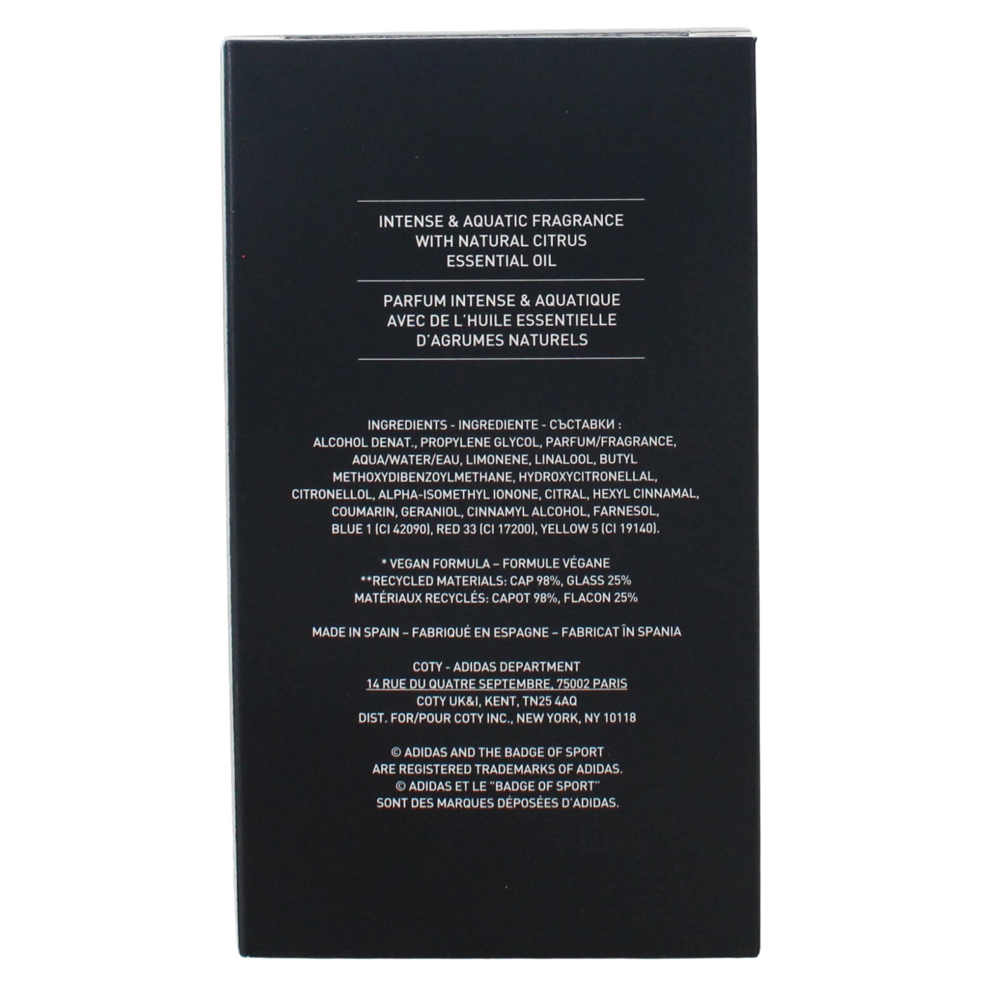 ADIDAS 50ML EDP ICE DIVE