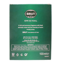 BRUT 100ML EDT SPRAY ORIGINAL BOXED