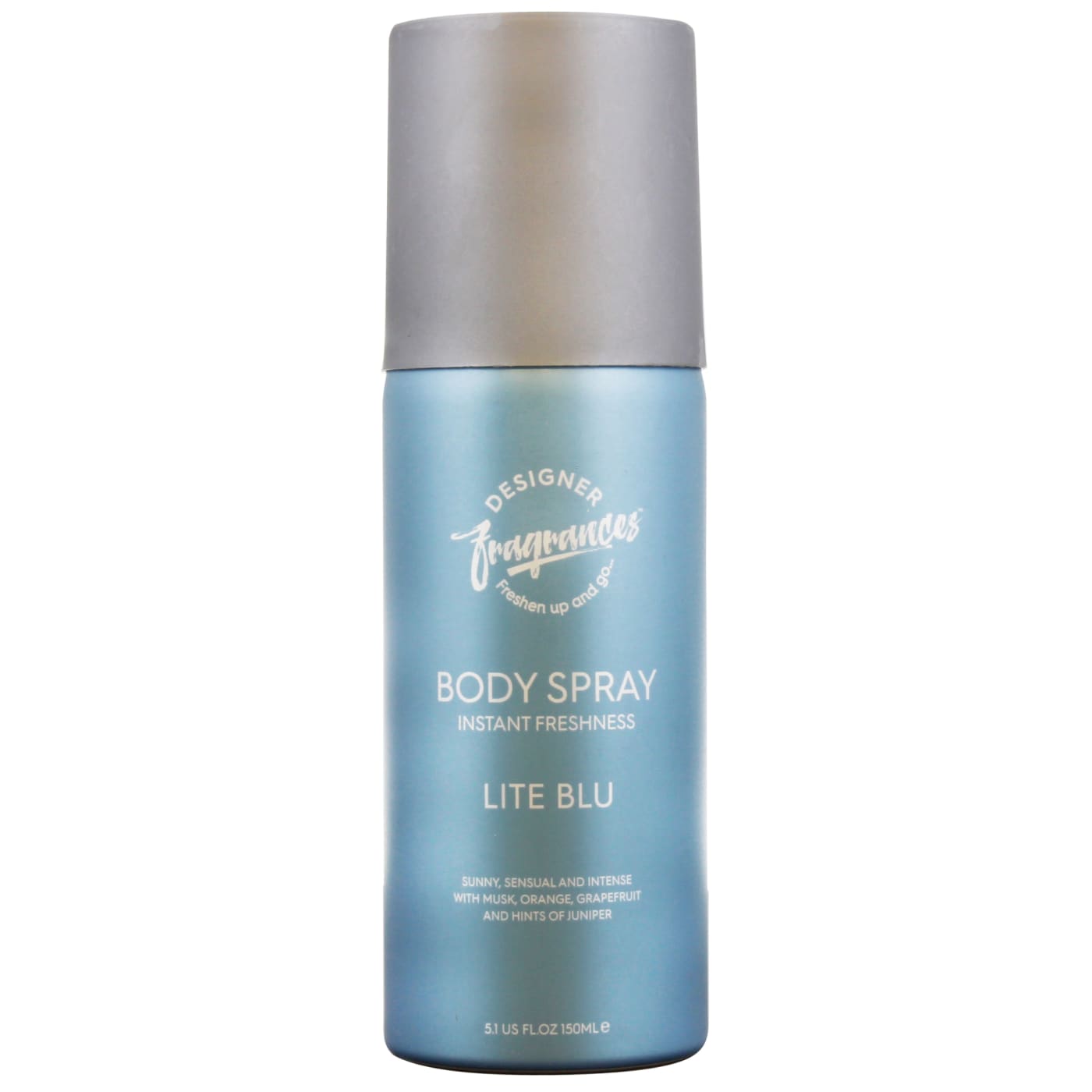 Designer Fragrances 150ml Body Spray Lite Blu
