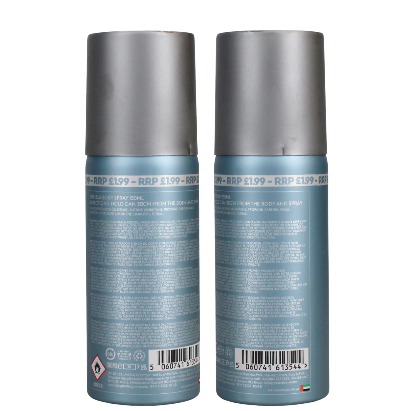 DES FRAG 150ML B/SPRAY LITE £1.99 06/28