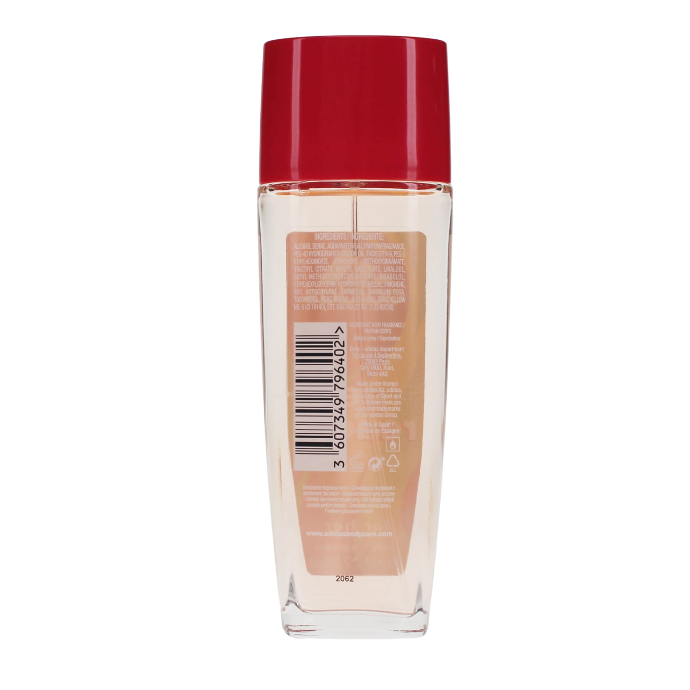 ADIDAS GET READY 75ML F/SPRAY FOR WOMEN