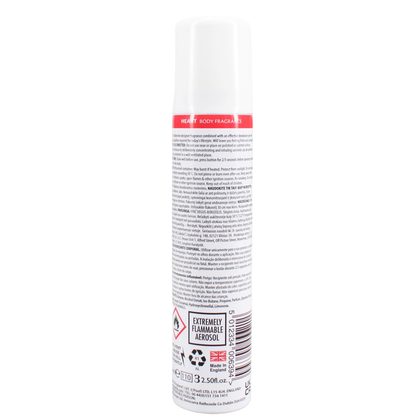 INSETTE 75ML B/SPRAY HEART 11/25