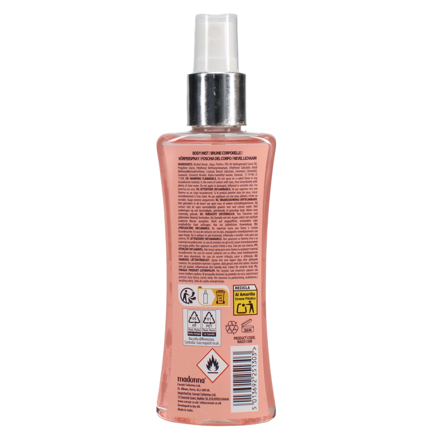 MADONNA 100ML F/BODY MIST GODDESS