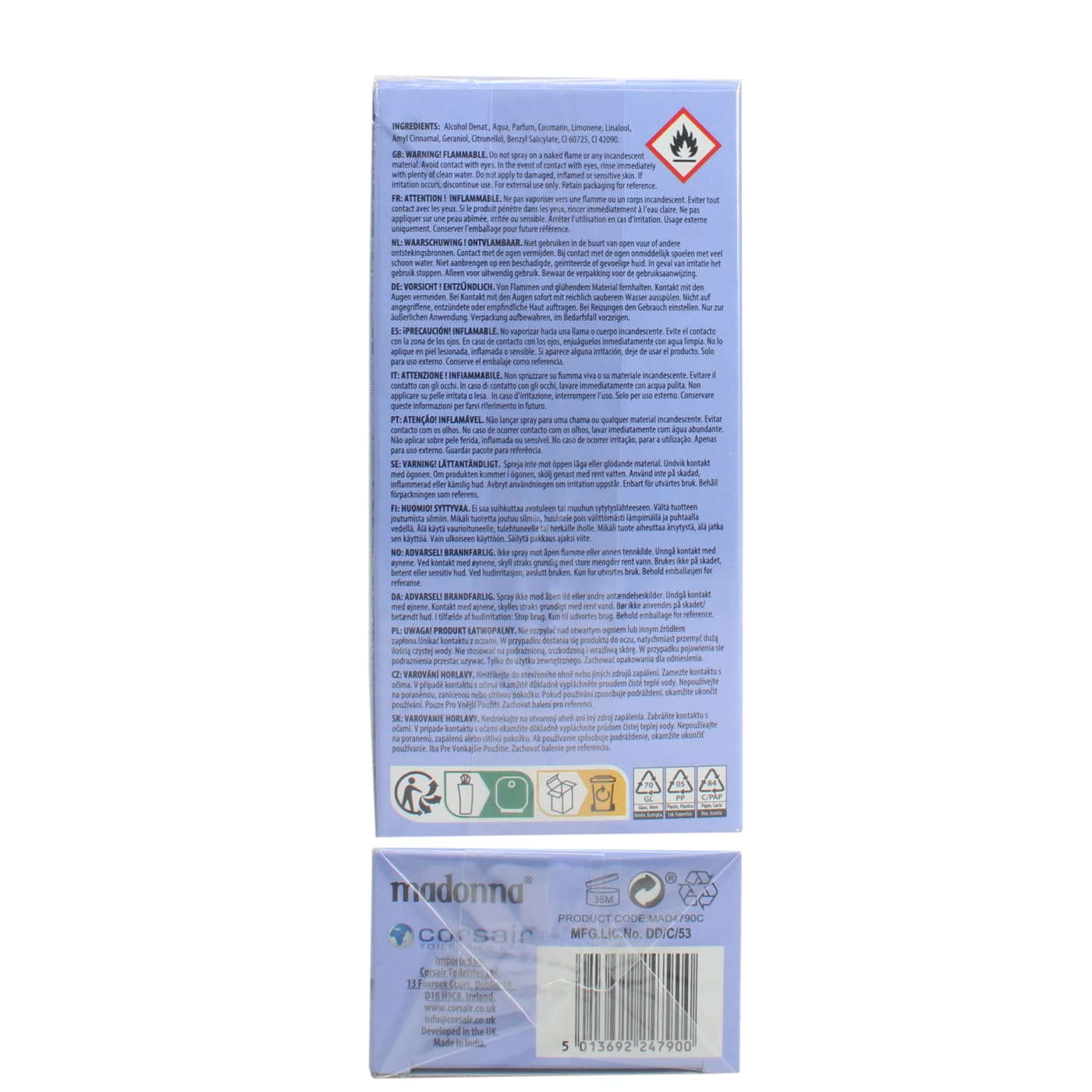 MADONNA 50ML EDT SPRAY DIVINE