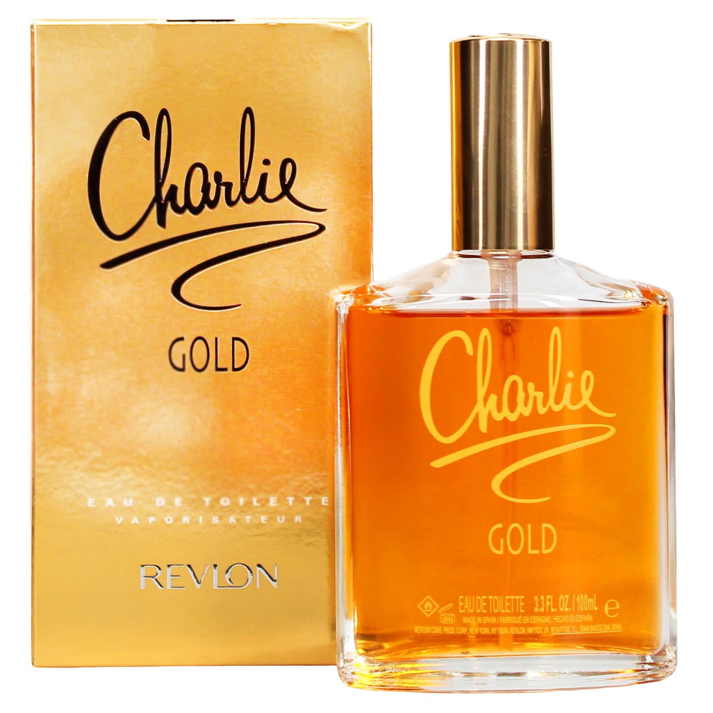 Charlie 100ml EDT Spray Gold