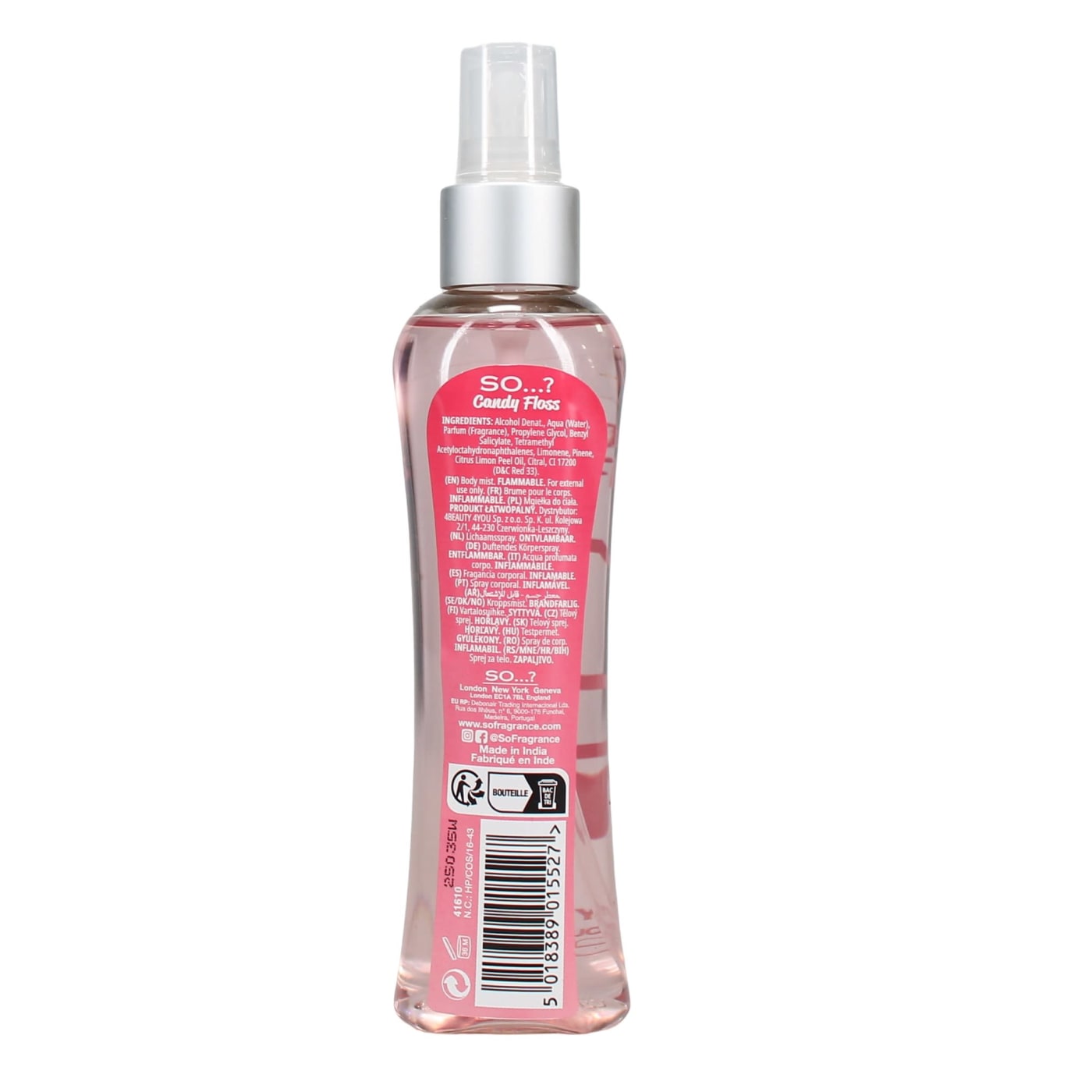SO...? 100ML BODY MIST CANDY FLOSS