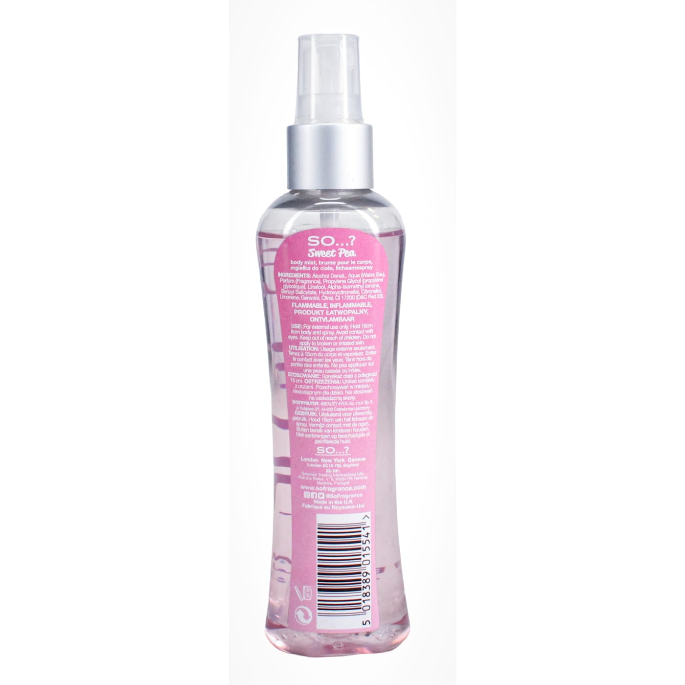 SO...? 100ML B/MIST SWEET PEA