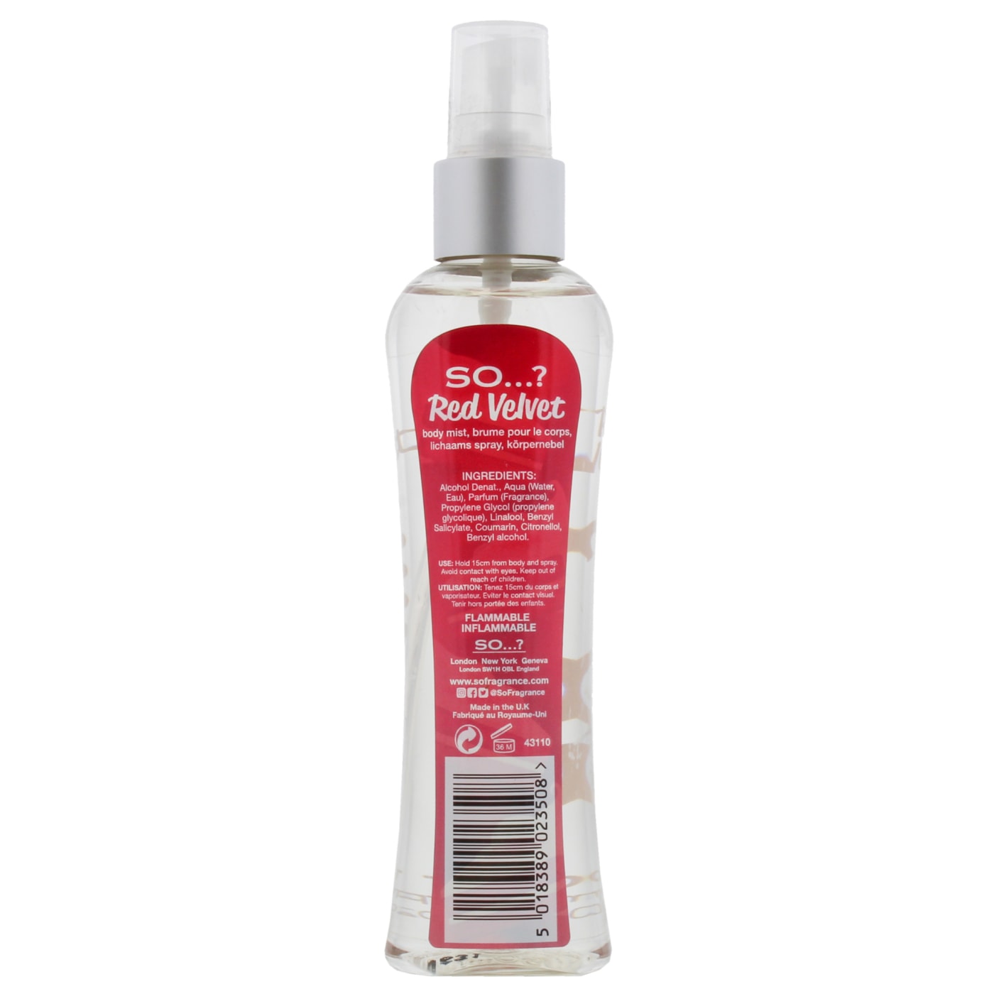 SO...? 100ML B/MIST RED VELVET