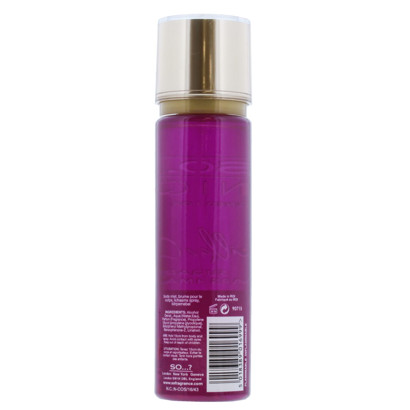 SO...? UNIQUE 150ML BODY MIST VANILLA CANDY