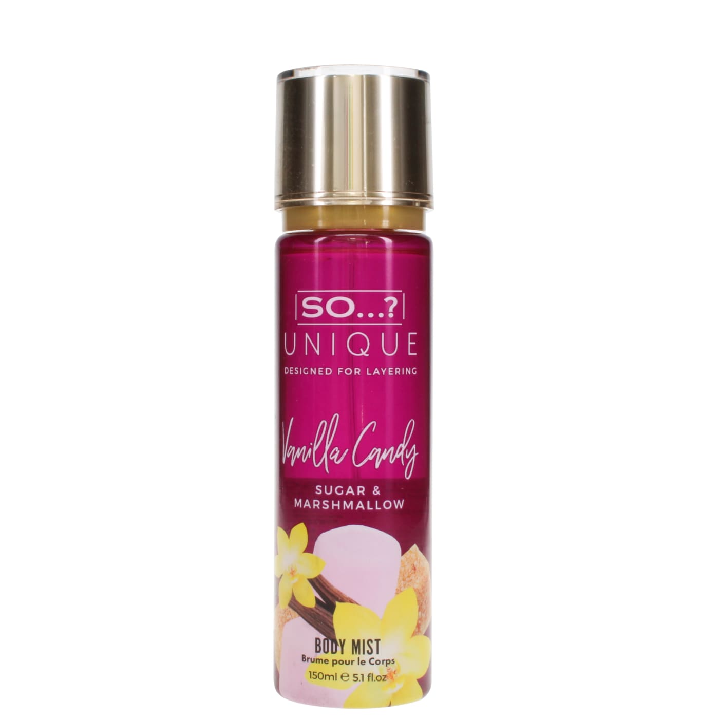 SO...? UNIQUE 150ML BODY MIST VANILLA CANDY
