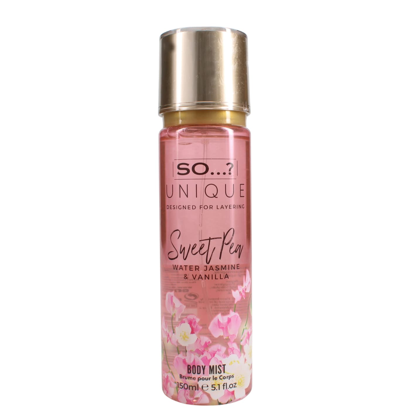 SO...? UNIQUE 150ML BODY MIST SWEET PEA