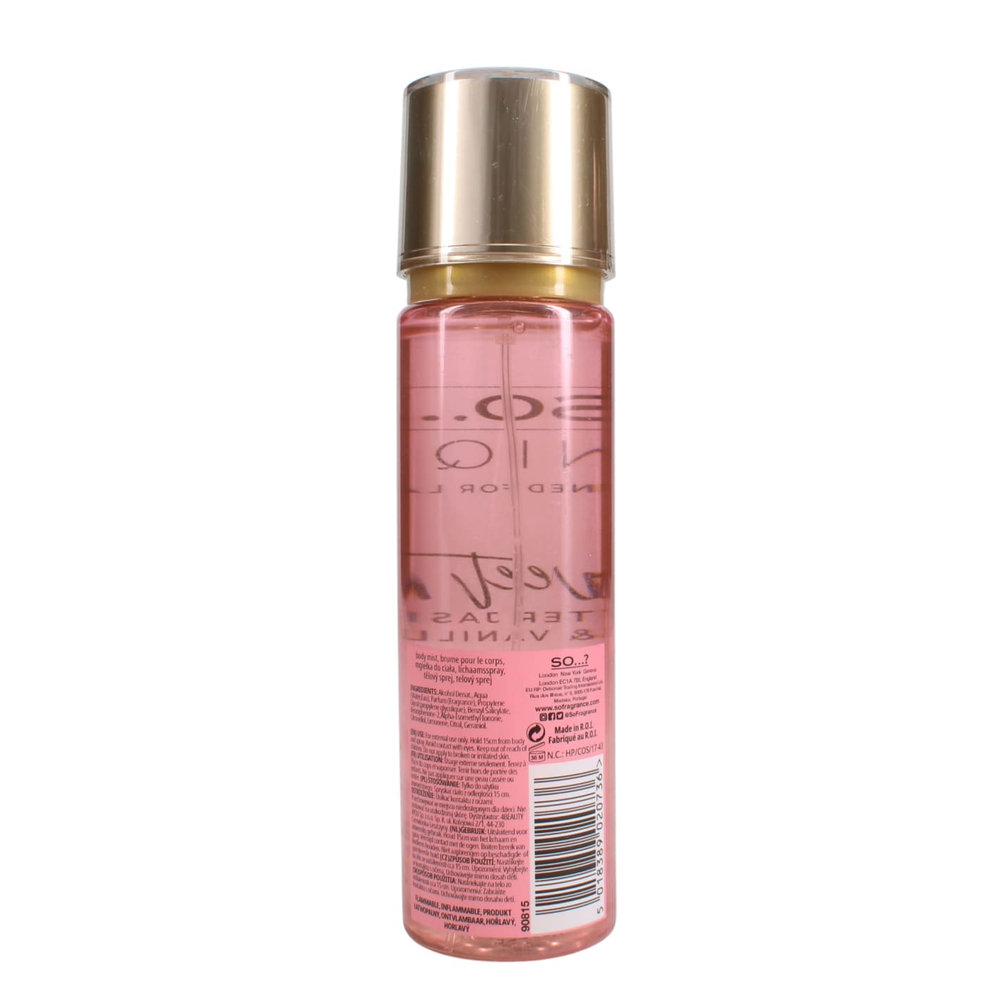 SO...? UNIQUE 150ML BODY MIST SWEET PEA