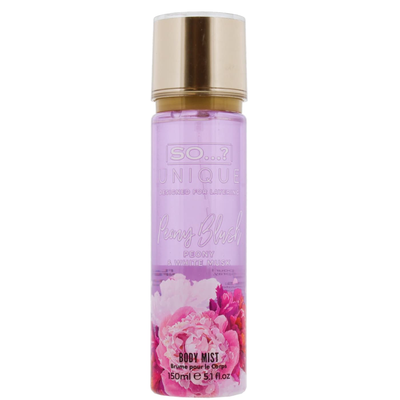 SO...? UNIQUE 150ML B/MIST PEONY BLUSH