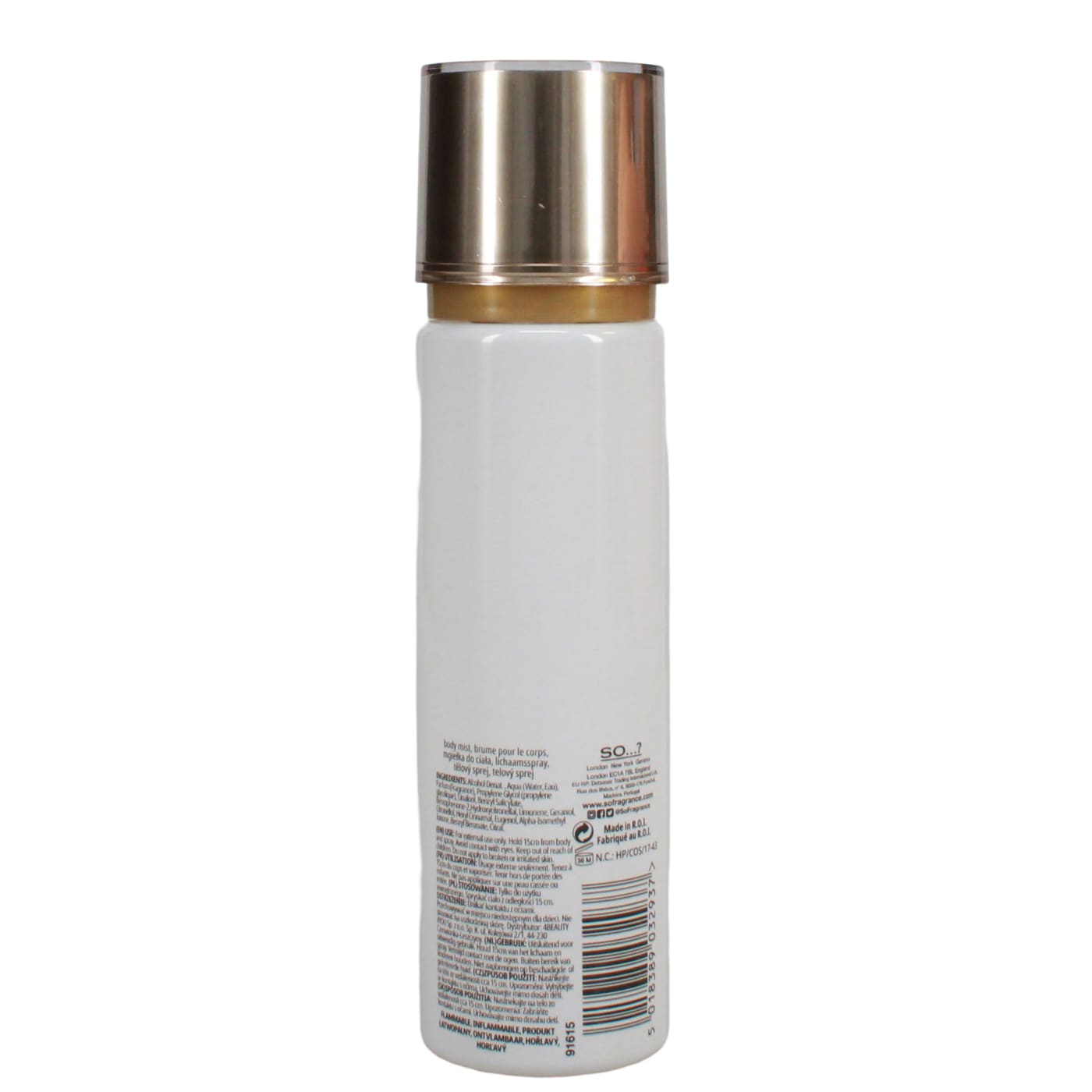 SO...? UNIQUE 150ML BODY MIST WHITE BLOSSOM