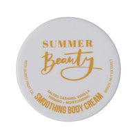 SUMMER BEAUTY 220ML FIRMING & MOISTURISING BODY CREAM SALTED CARAMEL VANILLA