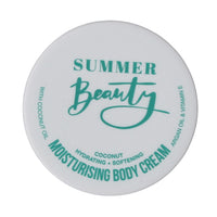 Summer Beauty 220ml Hydrating & Softening Body Cream Coconut