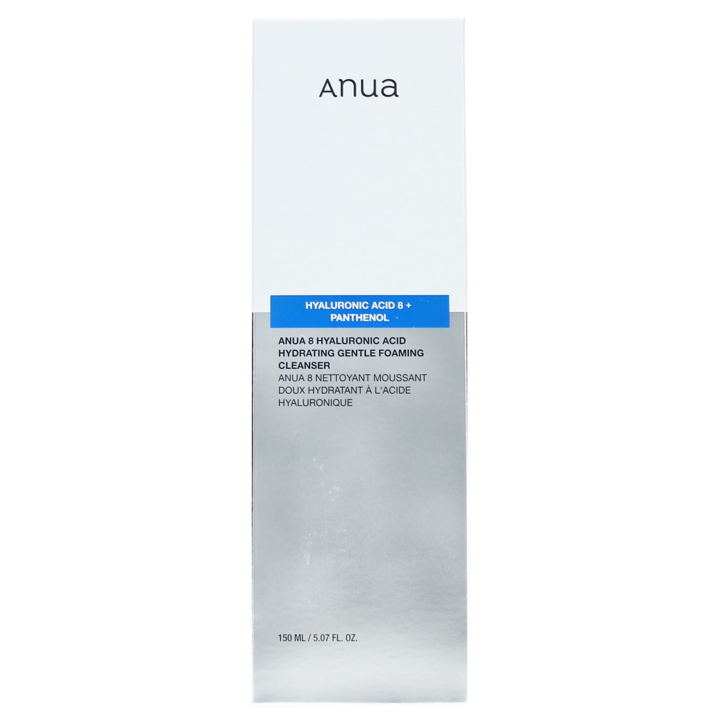 ANUA 150ML FACIAL CLEANSER HYALURONIC HYDRA GENTLE FOAMING