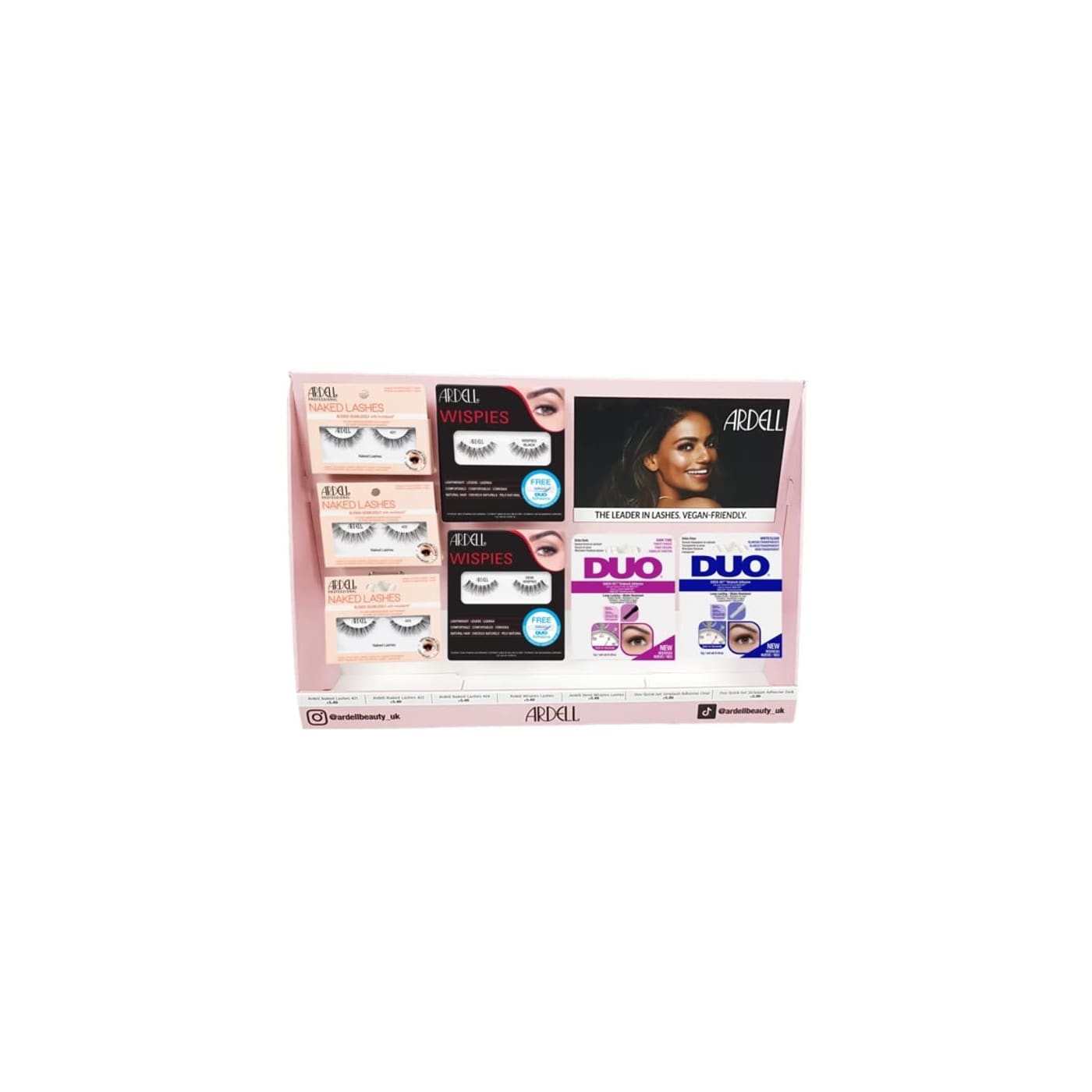 ARDELL & DUO MIXED DISPLAY 30PC