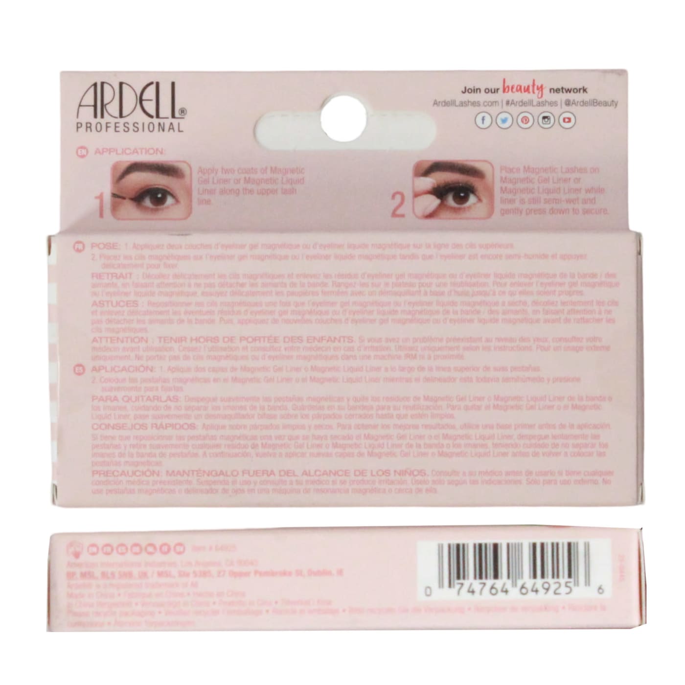 ARDELL PROFESSIONAL MAGNETIC NAKED LASHES 420