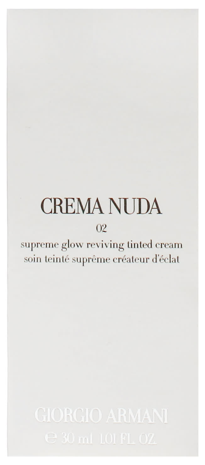 GIORGIO ARMANI CREMA NUDA 30ML SUPREME GLOW REVIVING TINTED CREAM 02
