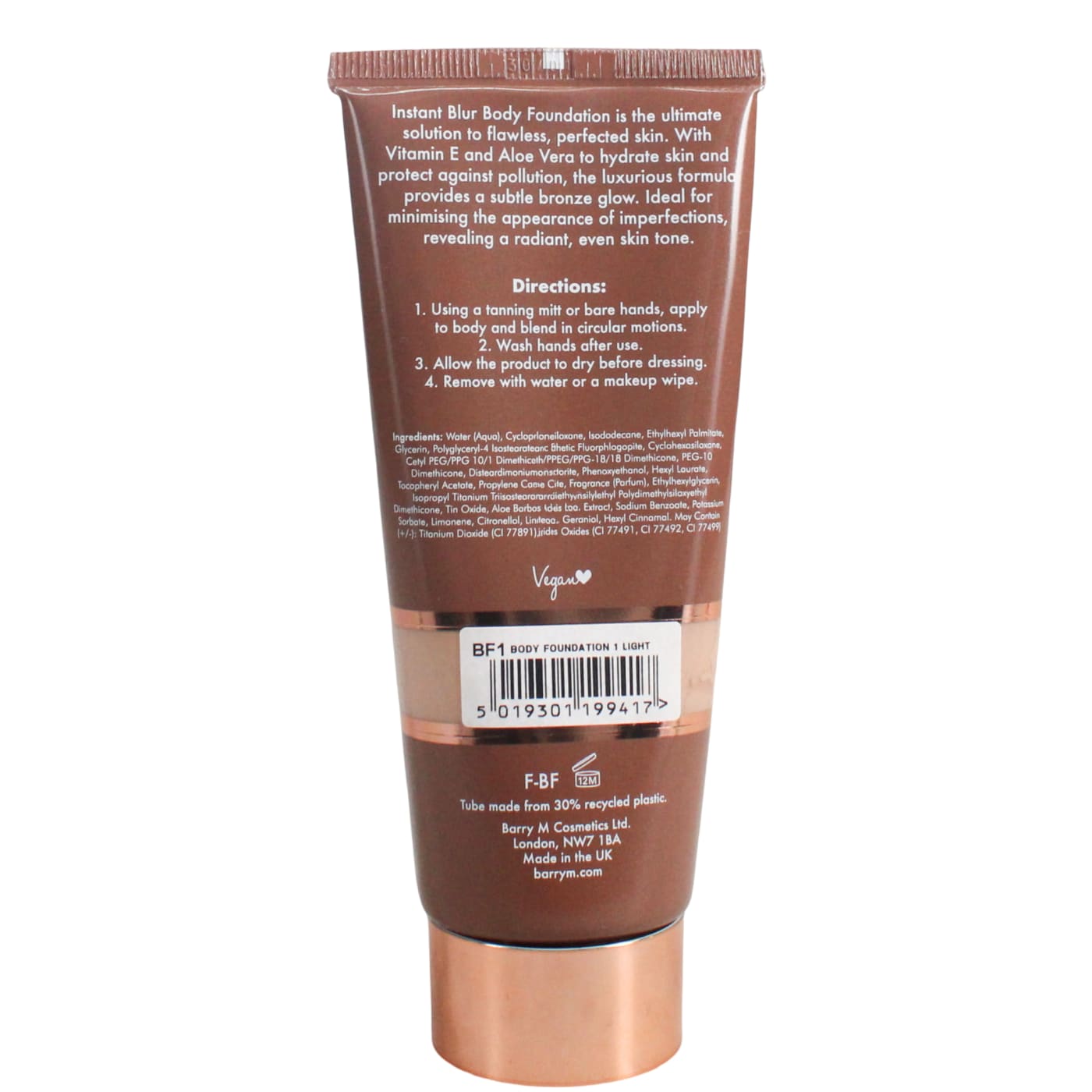 BARRY M INSTANT BLUR BODY FOUND LIGHT
