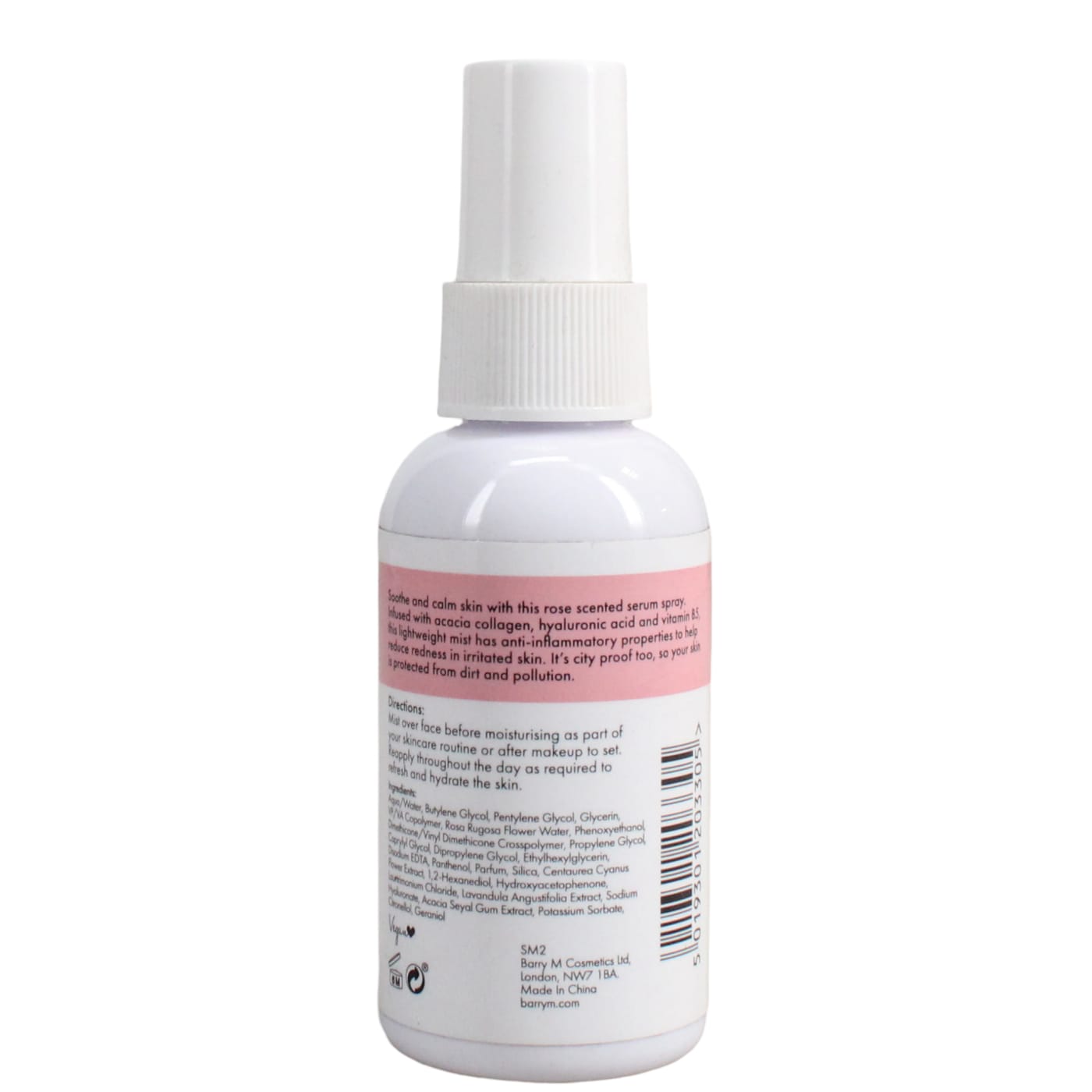 BARRY M SERUM MIST ROSE