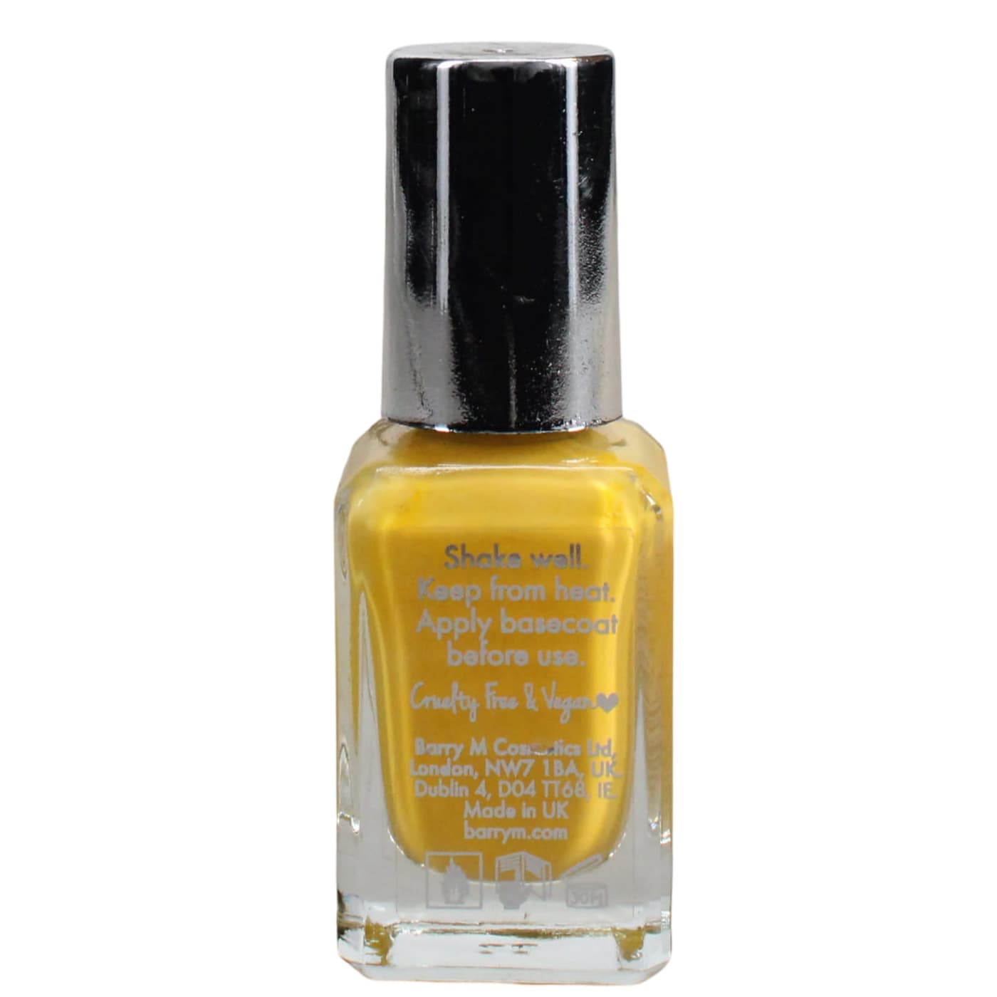 BARRY M GELLY HI SHINE 10ML NAIL POLISH BANANA SPLIT