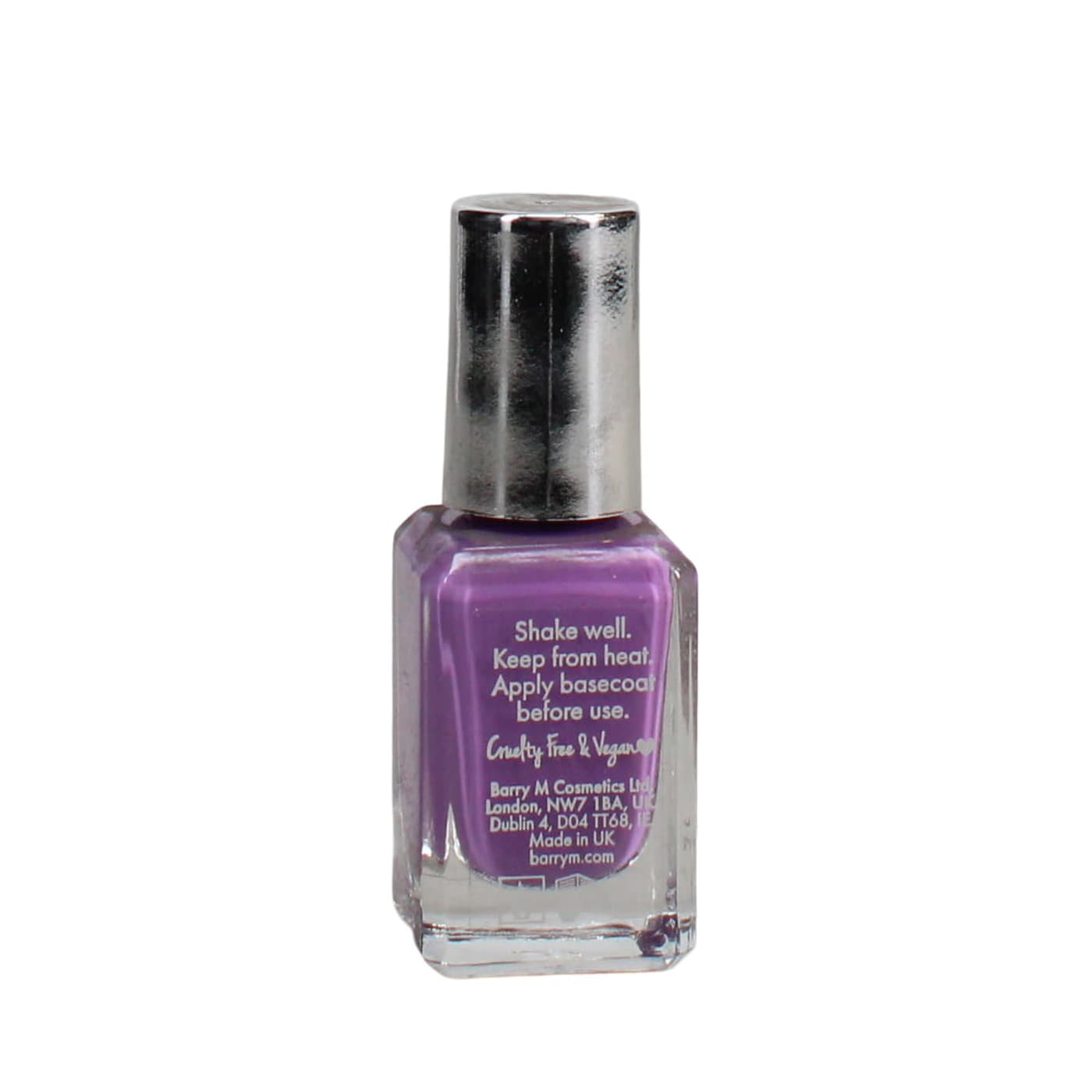 BARRY M GELLY HI SHINE 10ML NAIL POLISH PARMA VIOLET