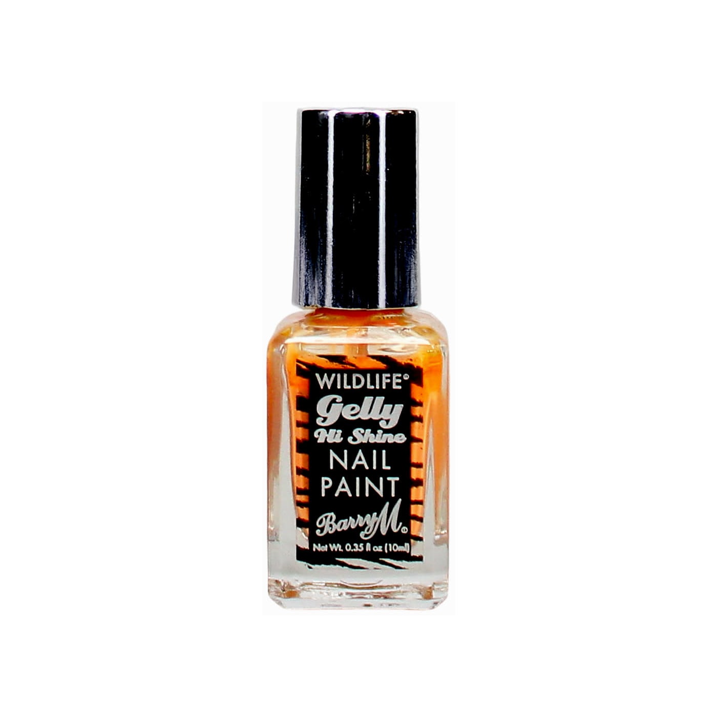 BARRY M WILDFIRE GELLY HI SHINE 10ML NAIL POLISH DESERT ORANGE