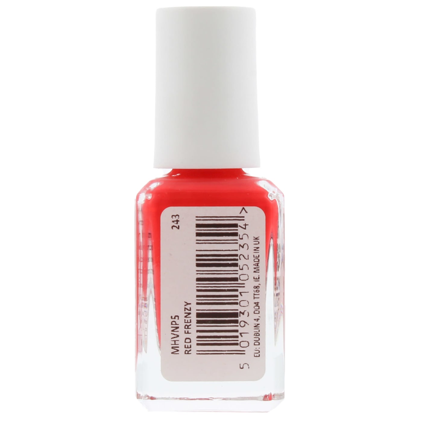 BARRY M HI VIS 10ML NAIL POLISH RED FRENZY