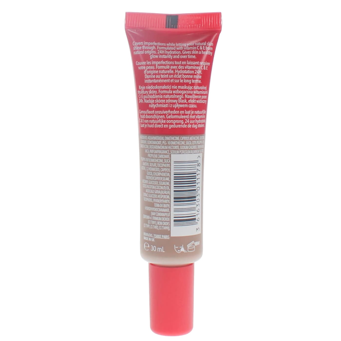 BOURJOIS HEALTHY 30ML TINTED FOUND DEEP
