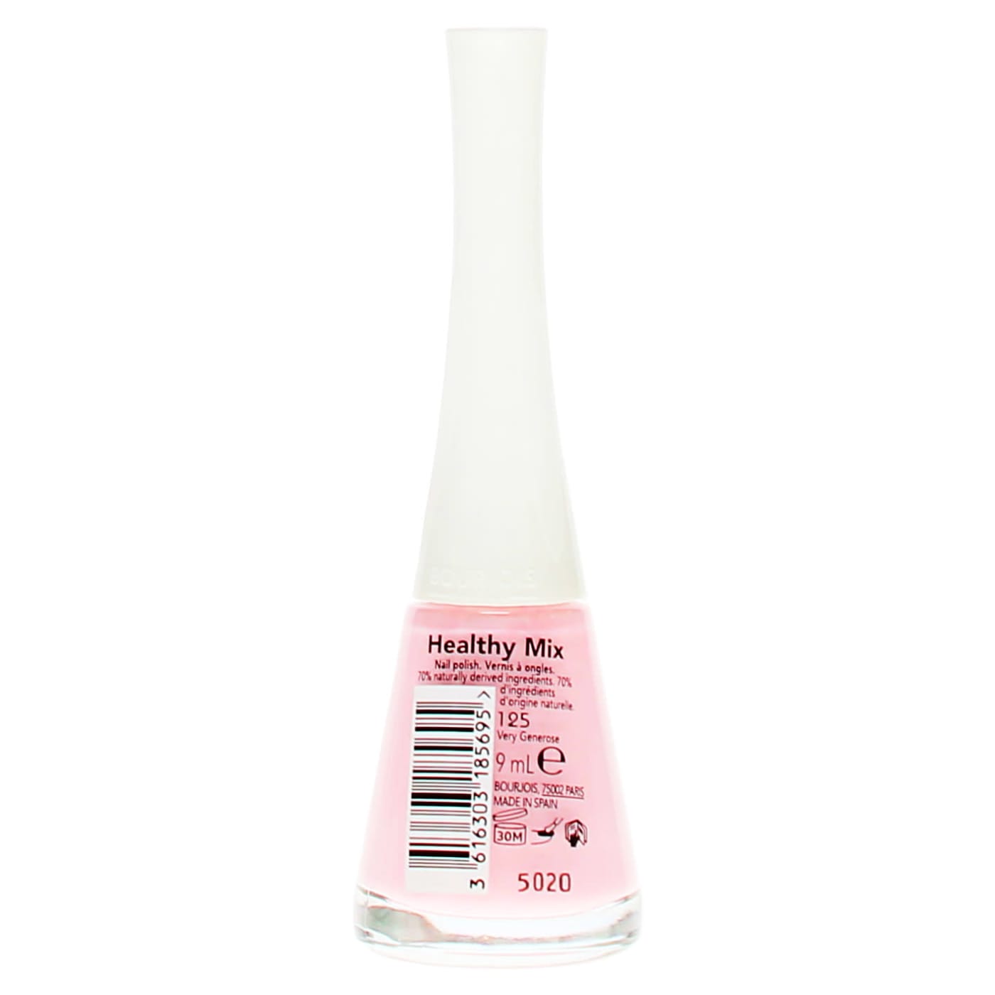 BOURJOIS HEALTHY MIX 9ML NAIL POLISH VERY GENEROSE