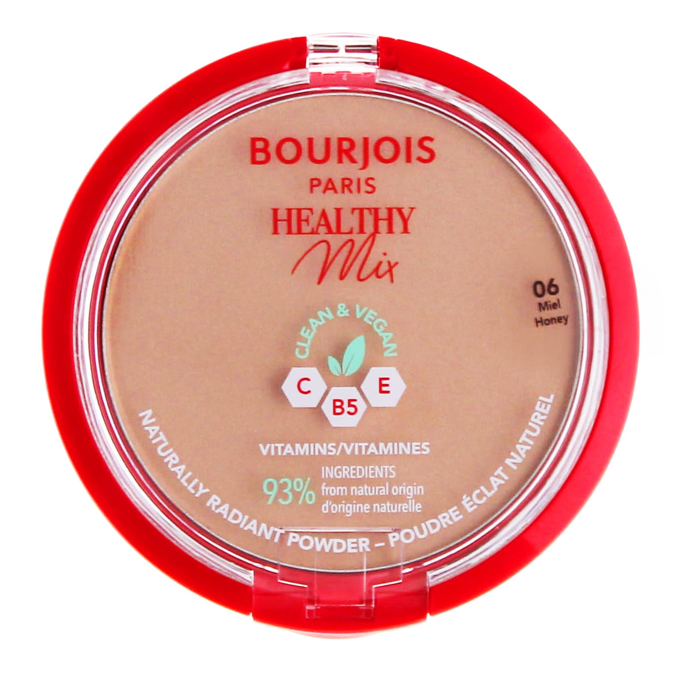 BOURJOIS HEALTHY MIX 10G POWDER FOUNDATION HONEY