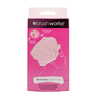 Brushworks Reversible Shower Cap Leopard Pattern