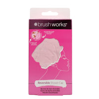 Brushworks Reversible Shower Cap Leopard Pattern