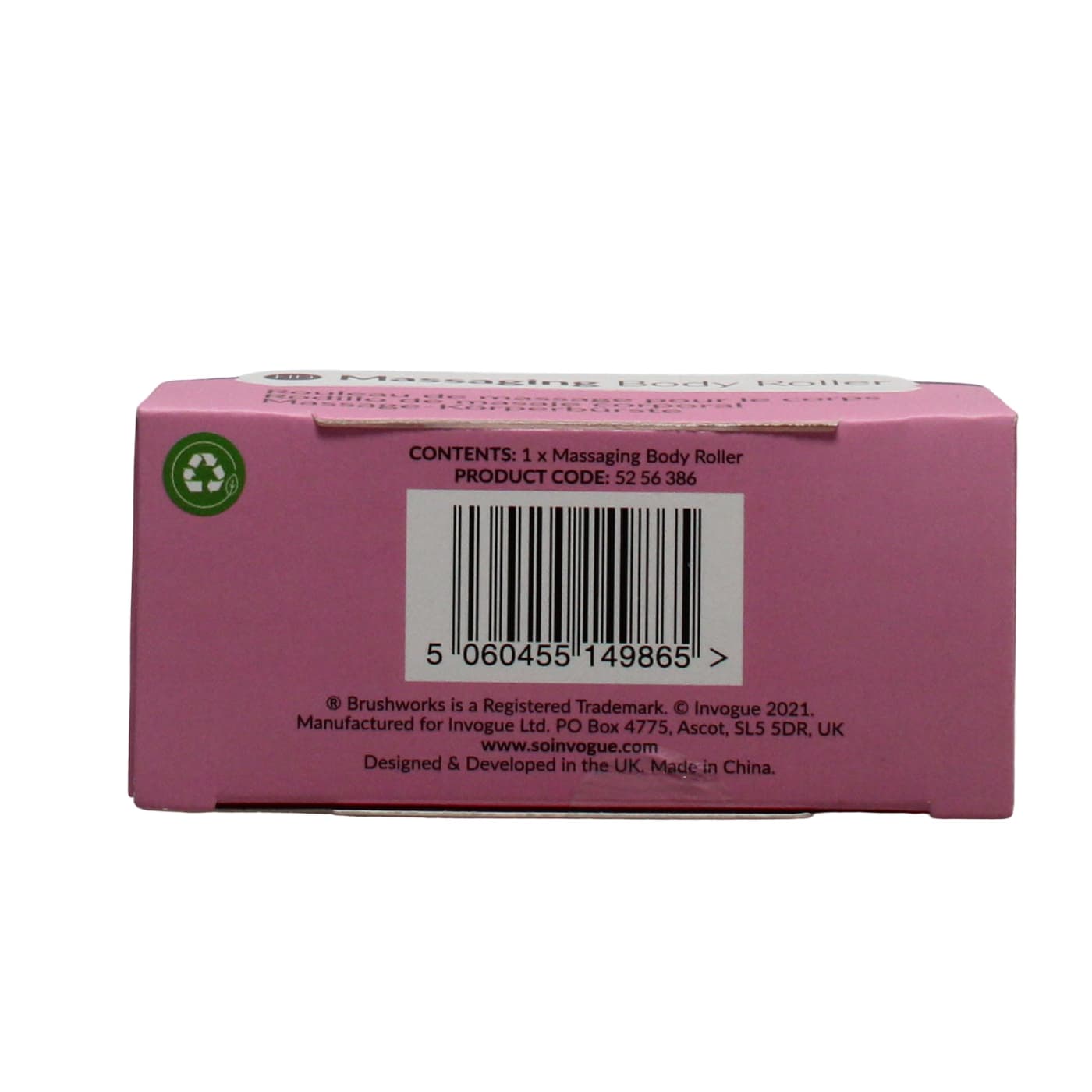 BRUSHWORKS MASSAGING BODY ROLLER