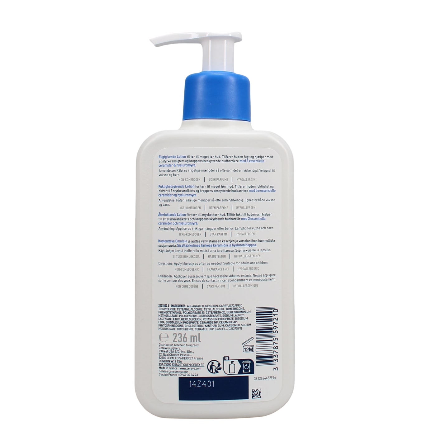 CERAVE 236ML DAILY MOISTURISING LOTION