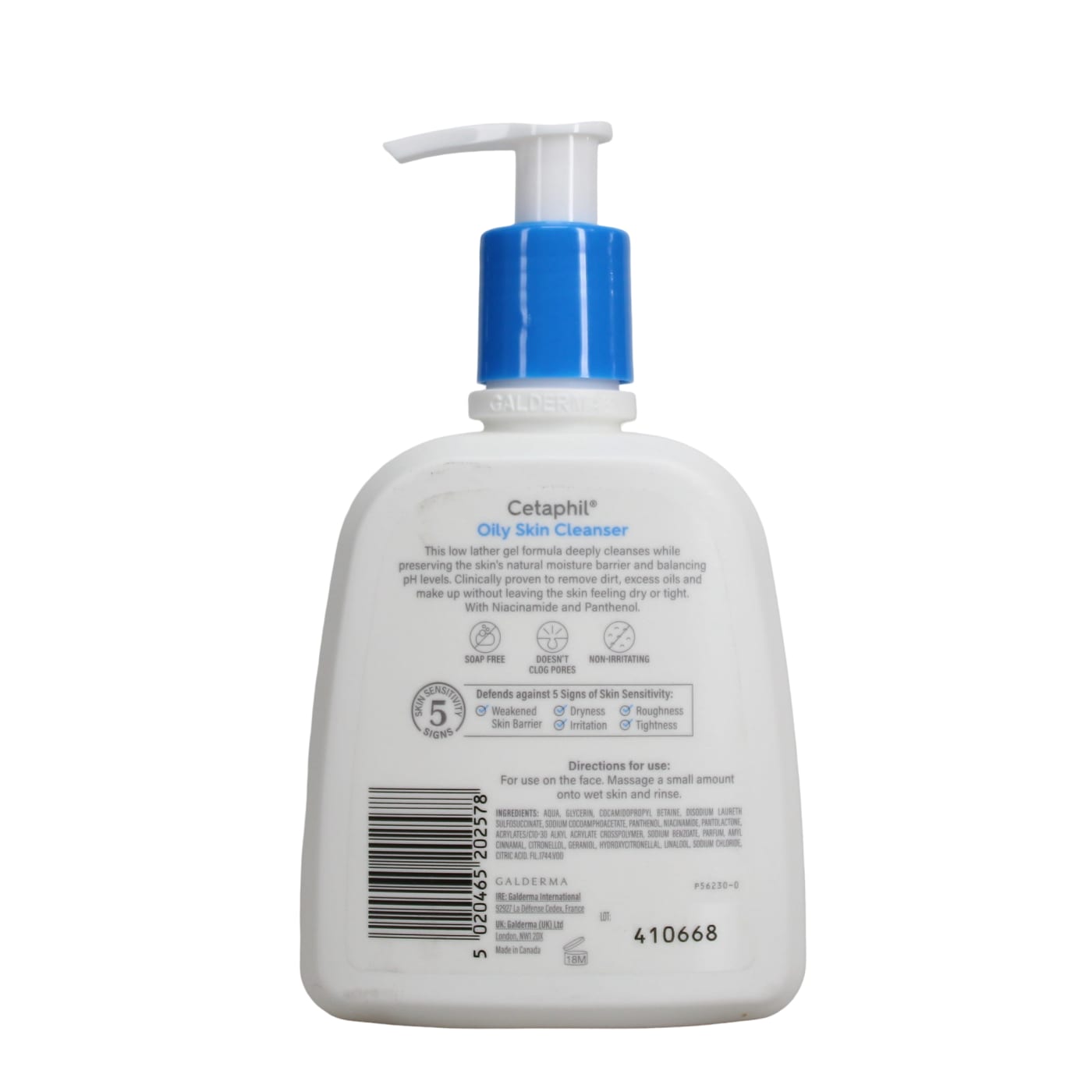 CETAPHIL 236ML OILY SKIN CLEANSER