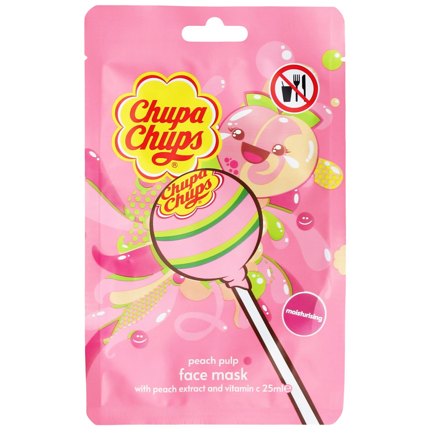 CHUPA CHUPS FACE MASK PEACH