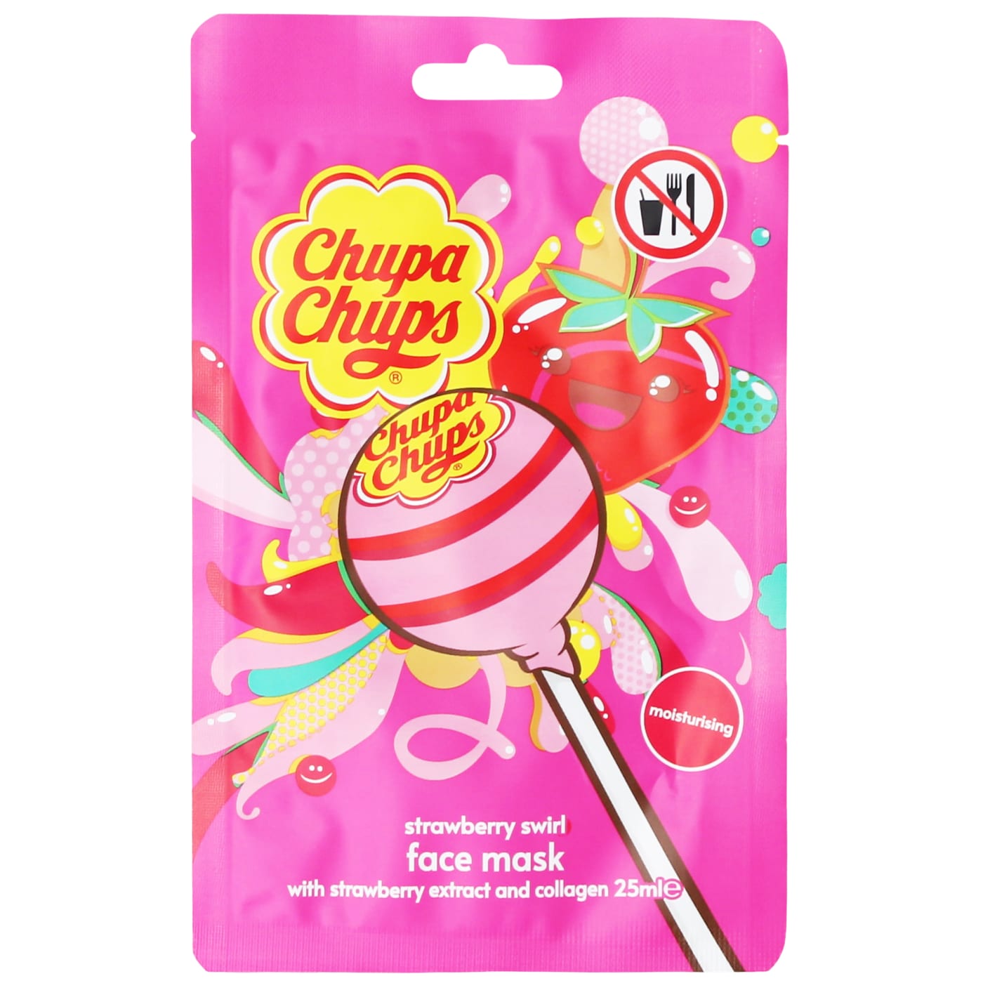 CHUPA CHUPS FACE MASK STRAWBERRY