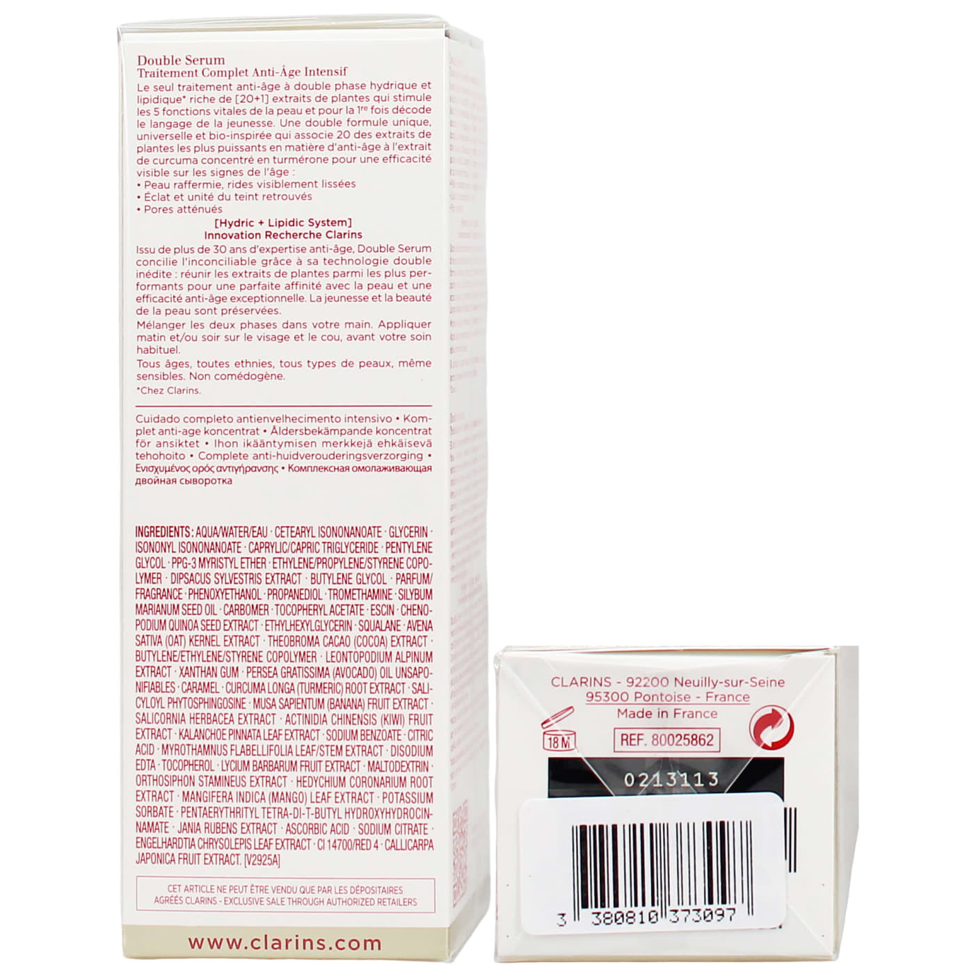 Clarins 30ml Double Serum