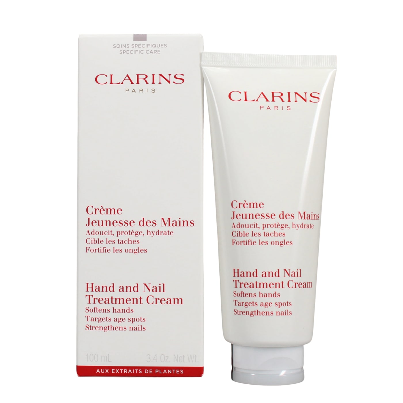 CLARINS 100ML HAND AND NAIL TREATMENT CREAM