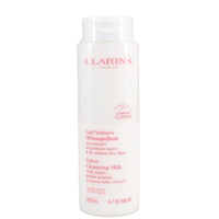 CLARINS 200ML CLEANSING MILK WITH ALPHINE GOLDEN & LEMON BALM / ALL SKIN TYPE