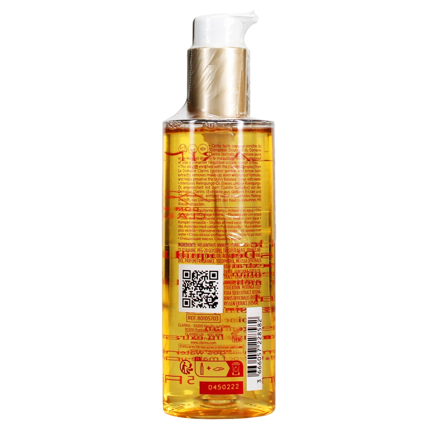 CLARINS 150ML TOTAL CLEANSING OIL