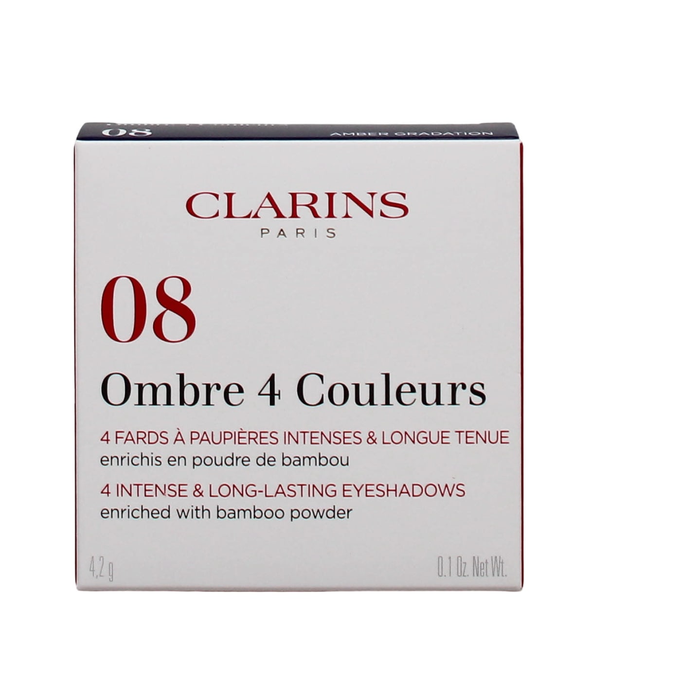 Clarins Ombre 4-Colour Eyeshadow Palette 08 Amber Gradation