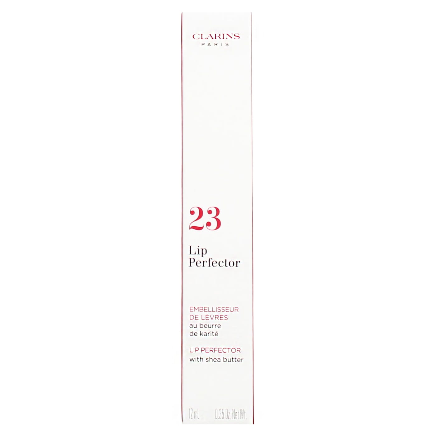 Clarins 12ml Velvet Lip Perfector 23 Pomegranate Glow