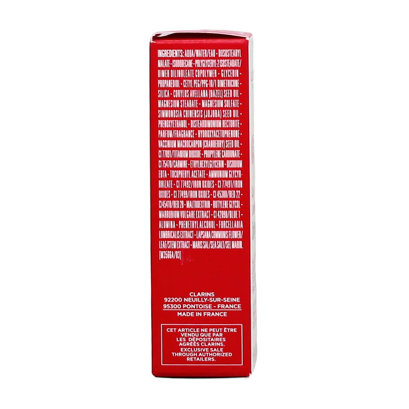 Clarins 7ml Lip Comfort Oil 03 Intense Raspberry
