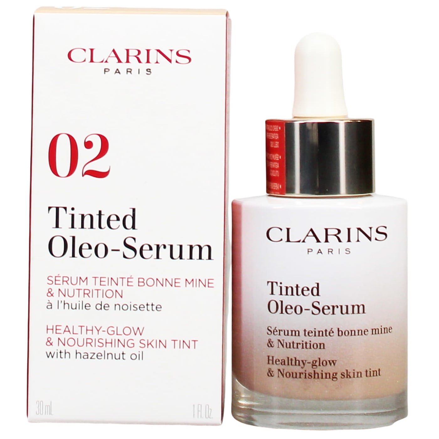 Clarins 30ml Tinted Oleo-Serum 02